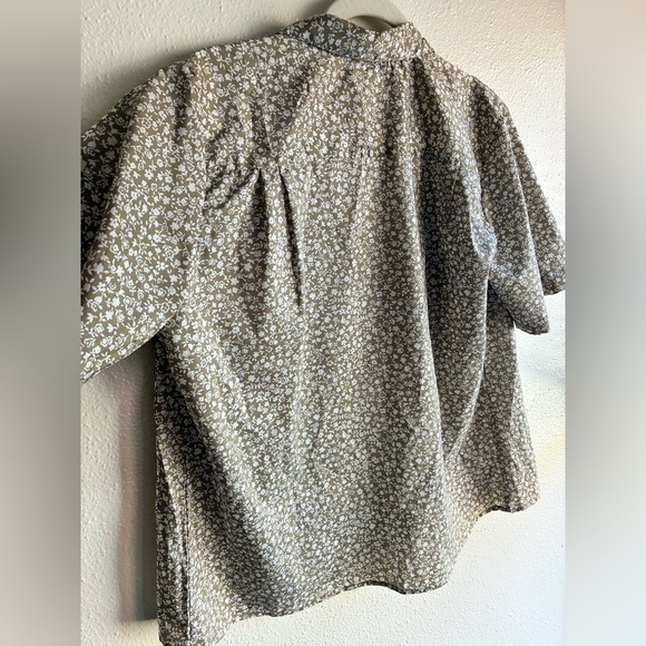 Vintage Diane von Fürstenberg Floral Button-Up Blouse – Size M - Picture 7 of 7